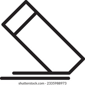 outline icon eraser text write