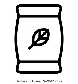 Outline icon of farm or rural activity