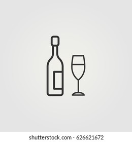 Outline   icon illustration vector symbol