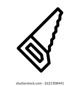Outline icon of labor tools in variety job