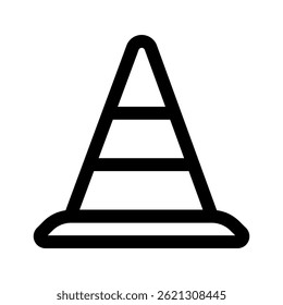 Outline icon of labor tools in variety job