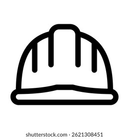Outline icon of labor tools in variety job