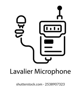 Um ícone de estrutura de tópicos de microfone indisponível