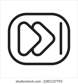 OutLine Icon Logo Ilustration Vektor Isolate, Networking and Technology Icon - Set.Suitable for web Design,Logo,App