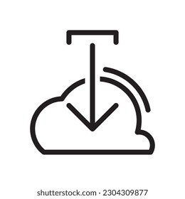 OutLine Icon Logo Ilustration Vektor Isolate,User Interface Icon - Set.Suitable for web Design,Logo,App