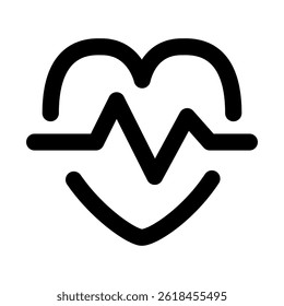 Outline icon of medicine and healthcare context