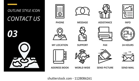 outline icon pack for designers and developers. Icons for social media, social network, communication,contact us, digital marketing, for websites and mobile websites and apps.