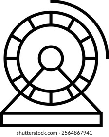 Outline icon related to animal welfare. Linear icon collection. Editable stroke. Vector illustration. Icon Doodle black and white related to Dog's and animal with transparent background.
