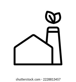 Outline Icon of Save Earth and Ecology, include leaf, tree, industry, nature, badge and more. editable file, easy to uses, line icon style.