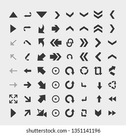 Outline icon set vector illustration, app icons, ui icons pack - векторная графика