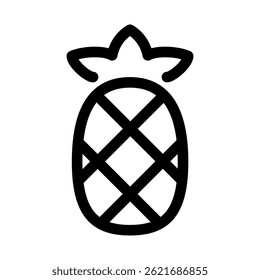 Outline icon of summer or tropical vibes