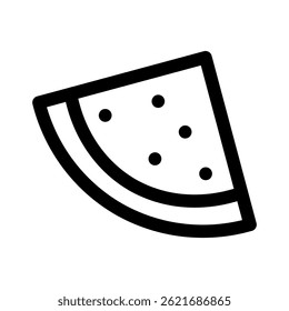 Outline icon of summer or tropical vibes