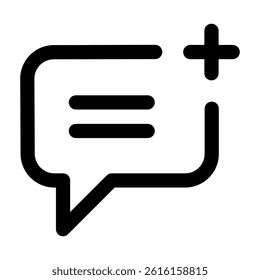 outline icon that is synonymous with online communication