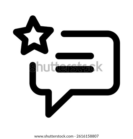 outline icon that is synonymous with online communication
