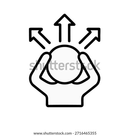 Outline icon for the "tyranny of choice"