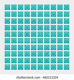 Outline icons set