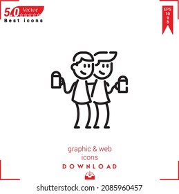 Icono de idea de esquema aislado en fondo blanco. Pictograma de línea. Diseño gráfico, aplicación móvil. Trazo editable. ilustración vectorial de formato EPS10