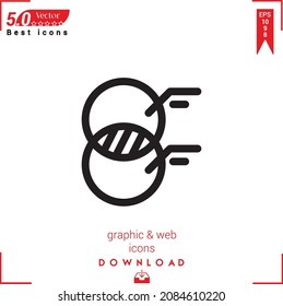 Icono de idea de esquema. vector de icono de idea aislado en fondo blanco. Diseño gráfico, diseño material, aplicación móvil, logotipo, interfaz de usuario. Vector de formato EPS 10