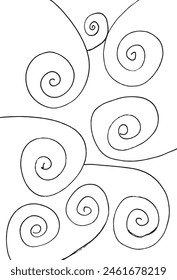 Imagen abstracta del Vector de la ilustración del esquema.
Obra de arte abstracto dibujado a mano.
Simple lindo logotipo original.
Ilustración vectorial dibujada a mano para carteles.