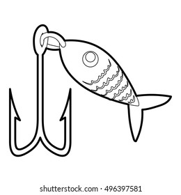 Outline illustration of vector icon for web