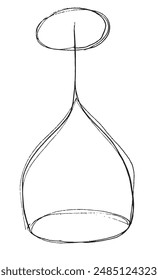 Esbozo ilustración Imagen de Vector de una bebida alcohólica.
Dibujo a mano de una bebida alcohólica.
Simple lindo logotipo original.
Ilustración vectorial dibujada a mano para carteles.
