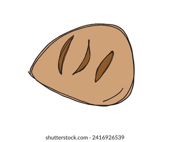 Outline illustration vector image of a bagel.
Hand drawn artwork of a bagel.
Simple cute original logo.
Hand drawn vector illustration for posters.
