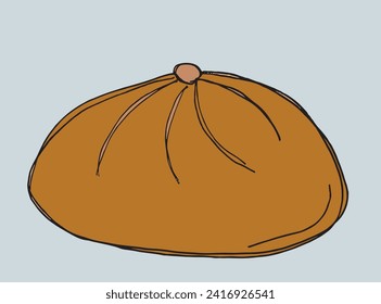 Outline illustration vector image of a bagel.
Hand drawn artwork of a bagel.
Simple cute original logo.
Hand drawn vector illustration for posters.