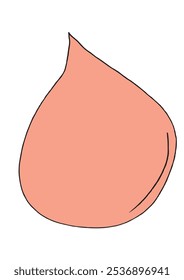 Outline illustration vector image of beauty blender sponge.
Hand drawn artwork of a beauty blender sponge.
Simple cute original logo.
Hand drawn vector illustration for posters.