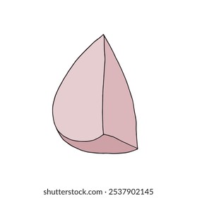 Outline illustration vector image of beauty blender sponge.
Hand drawn artwork of a beauty blender sponge.
Simple cute original logo.
Hand drawn vector illustration for posters.