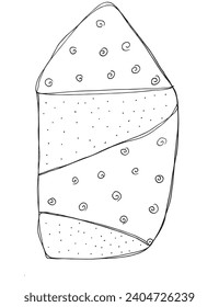 Outline illustration vector image of a blanket.
Hand drawn artwork of a blanket.
Simple cute original logo.
Hand drawn vector illustration for posters