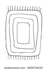 Outline illustration vector image of a blanket.
Hand drawn artwork of a blanket.
Simple cute original logo.
Hand drawn vector illustration for posters