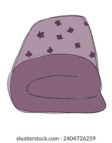 Outline illustration vector image of a blanket.
Hand drawn artwork of a blanket.
Simple cute original logo.
Hand drawn vector illustration for posters