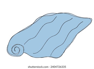 Outline illustration vector image of a blanket.
Hand drawn artwork of a blanket.
Simple cute original logo.
Hand drawn vector illustration for posters