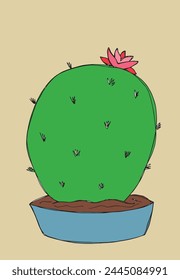 Ilustración esquemática Imagen de Vector de un cactus.
Dibujo a mano de un cactus.
Simple lindo logotipo original.
Ilustración vectorial dibujada a mano para carteles.