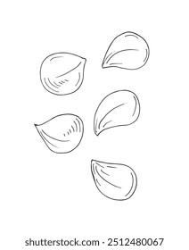 Outline illustration vector image of a cheese.
Hand drawn artwork of a cheese.
Simple cute original logo.
Hand drawn vector illustration for posters.