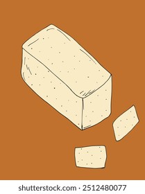 Outline illustration vector image of a cheese.
Hand drawn artwork of a cheese.
Simple cute original logo.
Hand drawn vector illustration for posters.