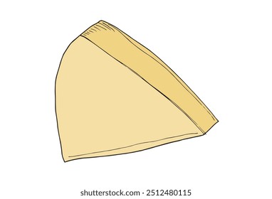 Outline illustration vector image of a cheese.
Hand drawn artwork of a cheese.
Simple cute original logo.
Hand drawn vector illustration for posters.