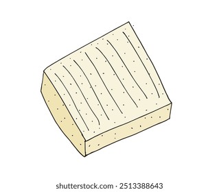 Outline illustration vector image of a cheese.
Hand drawn artwork of a cheese.
Simple cute original logo.
Hand drawn vector illustration for posters.