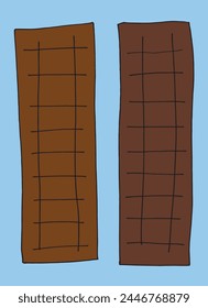 Outline illustration vector image of a chocolate.
Hand drawn artwork of a chocolate.
Simple cute original logo.
Hand drawn vector illustration for posters.