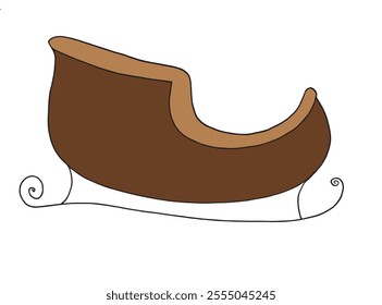 Outline illustration vector image of a Christmas sleigh.
Hand drawn artwork of a Christmas sleigh.
Simple cute original logo.
Hand drawn vector illustration for posters.