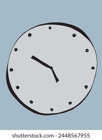 Outline illustration vector image of a clock.
Hand drawn artwork of a bowl of a clock.
Simple cute original logo.
Hand drawn vector illustration for posters.