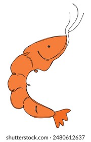 Outline illustration vector image of a crab.
Hand drawn artwork of a crab.
Simple cute original logo.
Hand drawn vector illustration for posters.