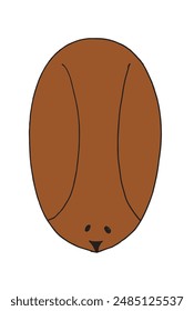 Outline illustration vector image of a  dog.
Hand drawn artwork of a dog.
Simple cute original logo.
Hand drawn vector illustration for posters.