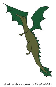 Outline illustration vector image of a dragon.
Hand drawn artwork of a Lunar New Year.
Simple cute original logo.
Hand drawn vector illustration for posters.