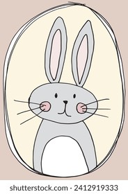 Outline illustration vector image of a Easter card.
Hand drawn artwork of a Easter elements.
Simple cute original logo.
Hand drawn vector illustration for posters