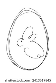 Outline illustration vector image of a Easter card.
Hand drawn artwork of a Easter elements.
Simple cute original logo.
Hand drawn vector illustration for posters