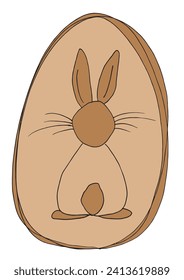 Outline illustration vector image of a Easter card.
Hand drawn artwork of a Easter elements.
Simple cute original logo.
Hand drawn vector illustration for posters