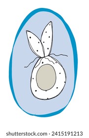 Outline illustration vector image of a Easter card.
Hand drawn artwork of a Easter elements.
Simple cute original logo.
Hand drawn vector illustration for posters