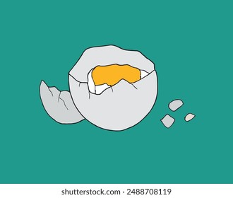 Outline illustration vector image of an eggs.
Hand drawn artwork of an eggs.
Simple cute original logo.
Hand drawn vector illustration for posters.