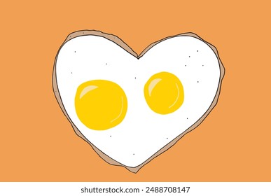 Outline illustration vector image of an eggs.
Hand drawn artwork of an eggs.
Simple cute original logo.
Hand drawn vector illustration for posters.